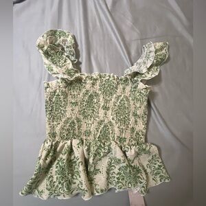 Emery rose floral blouse